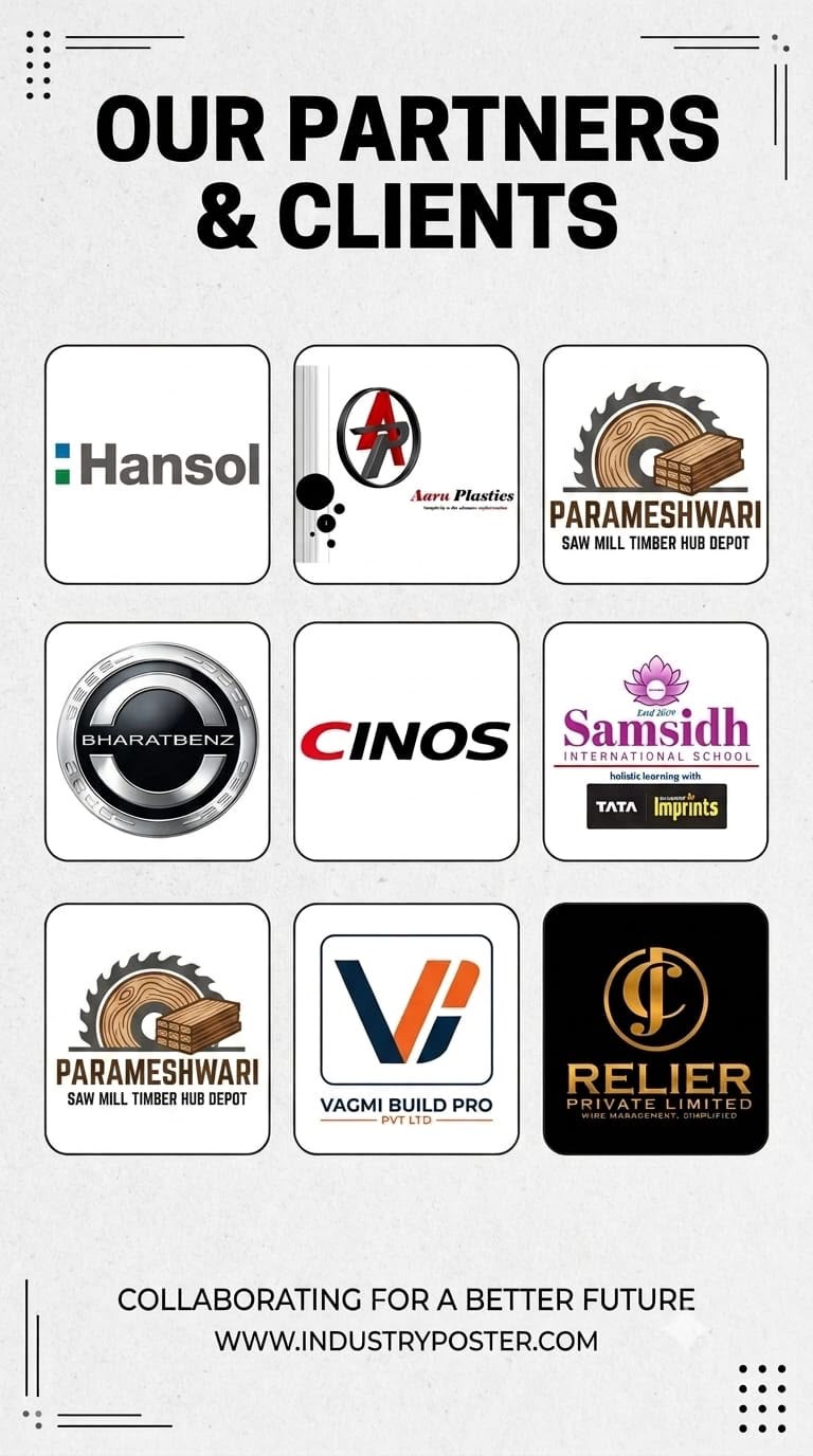Our partners and clients including Hansol, BharatBenz, CINOS, Samsidh International School and more